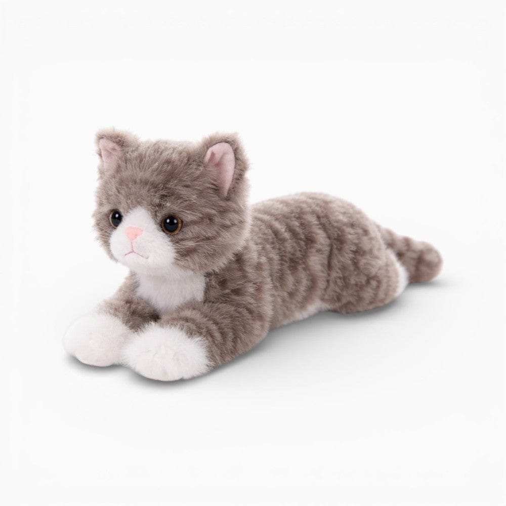 kuscheltierland Braun / 40cm Realistische Katze Kuscheltier
