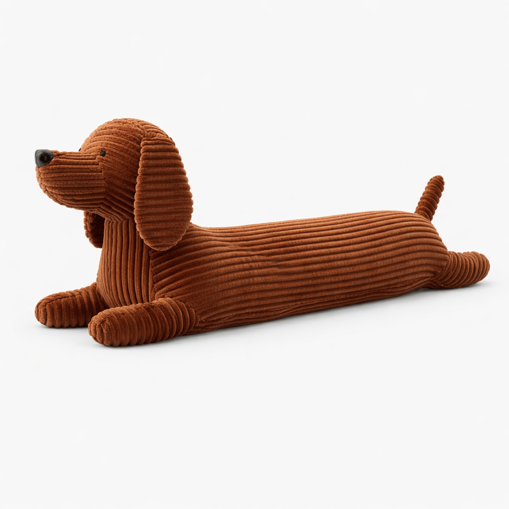 kuscheltierland Braun / 55cm Braunes Dackel-Kuscheltier in verschiedenen Längen