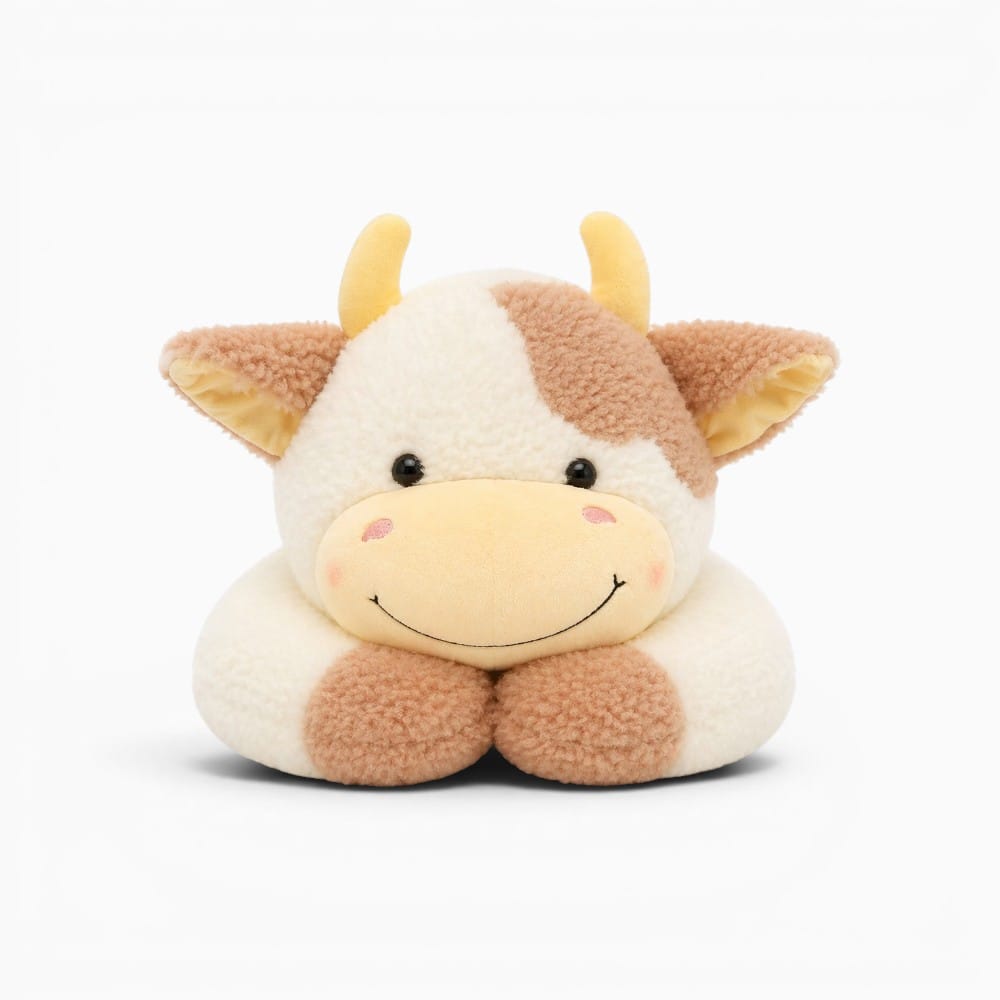 kuscheltierland Braun / 90cm Hot 1pc 90cm Lovely Milk Cow Plush Toys Cartoon Stuffed Animal Cattle Dolls Sleeping Pillow For Baby Girls Birthday Gifts