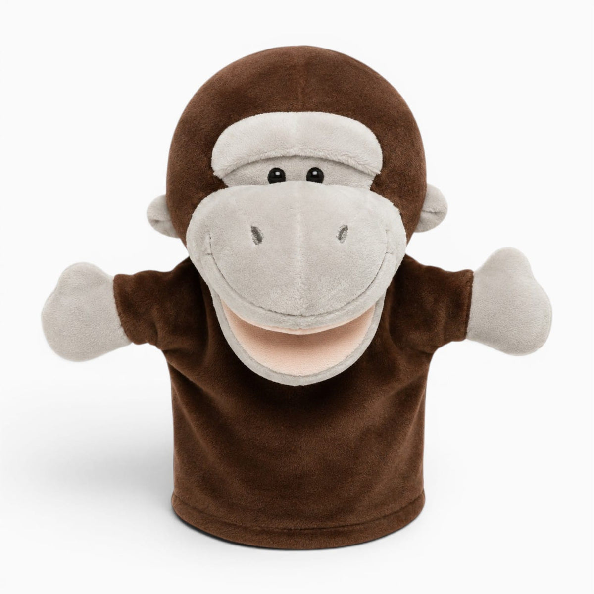 kuscheltierland Braun Affe Handpuppe Kuscheltier