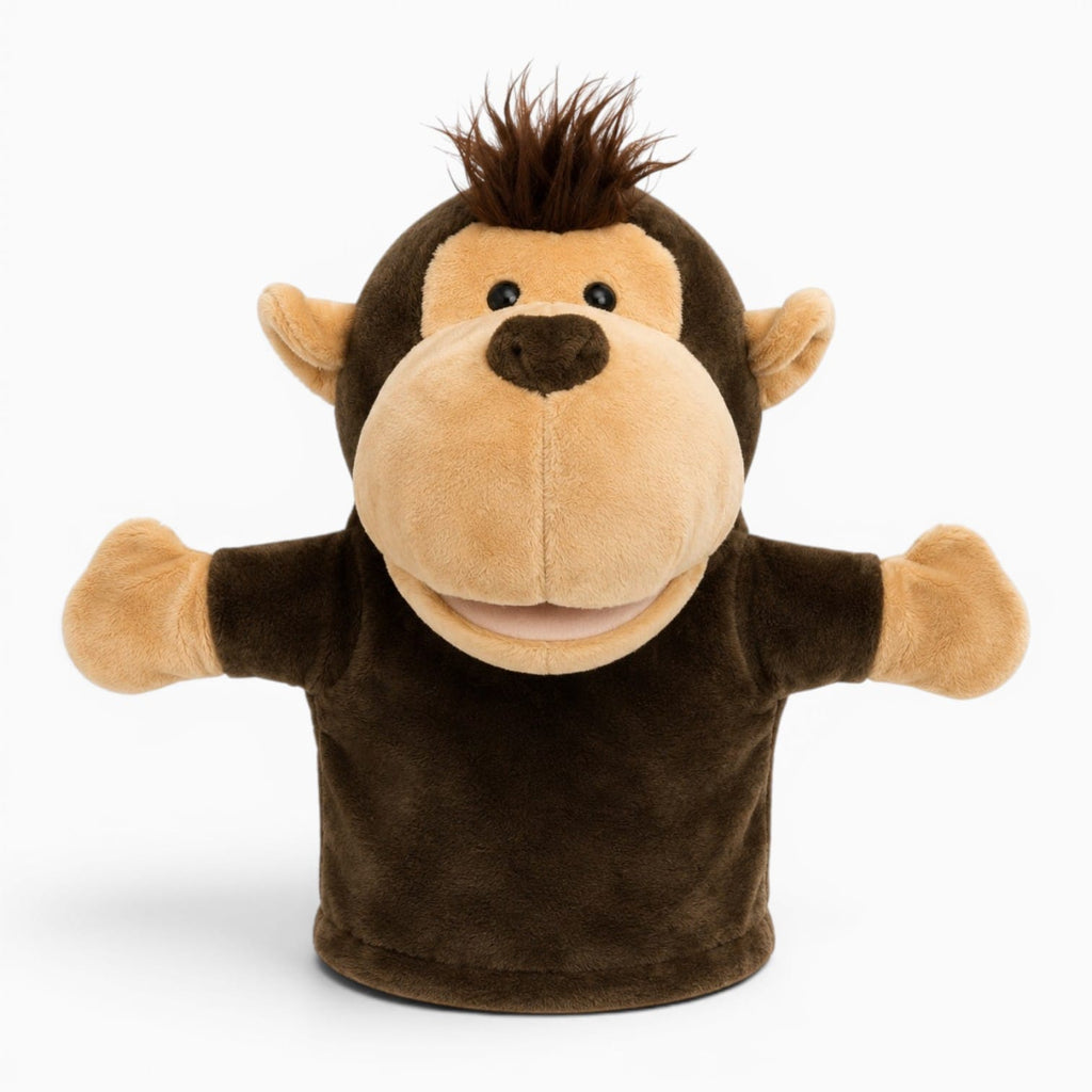 kuscheltierland Braun Affen Handpuppe Kuscheltier