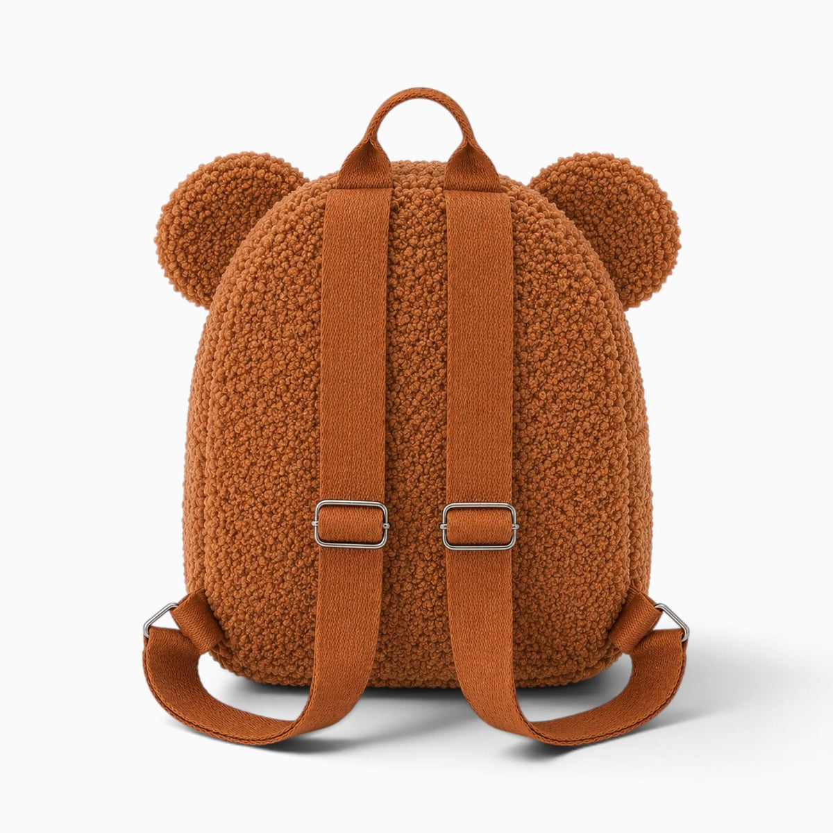 kuscheltierland Braun Brauner Plüsch-Rucksack mit Bärenohren