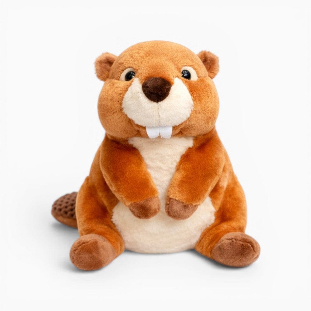 kuscheltierland Braun / etwa 20 cm Realistisches Biber Kuscheltier
