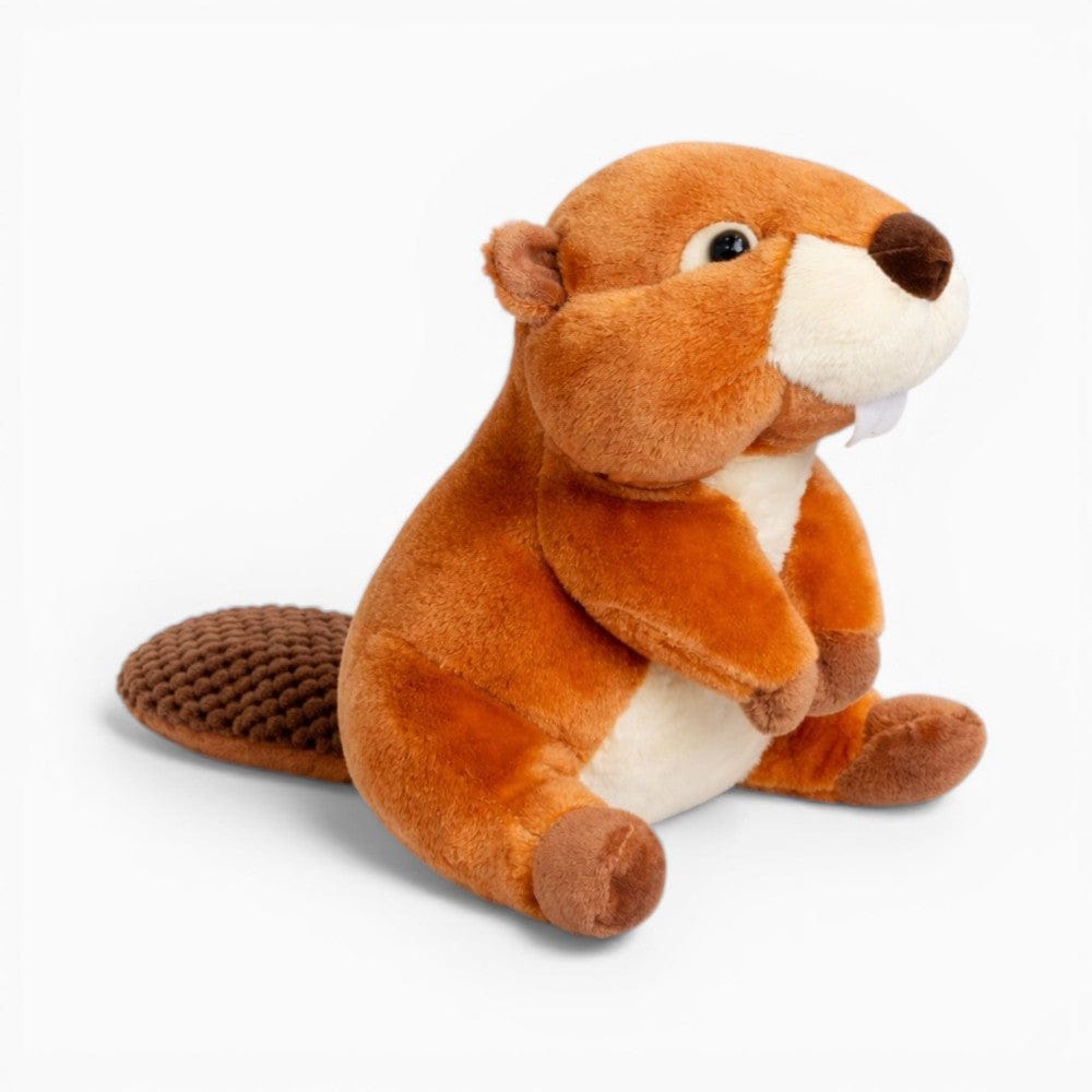 kuscheltierland Braun / etwa 20 cm Realistisches Biber Kuscheltier