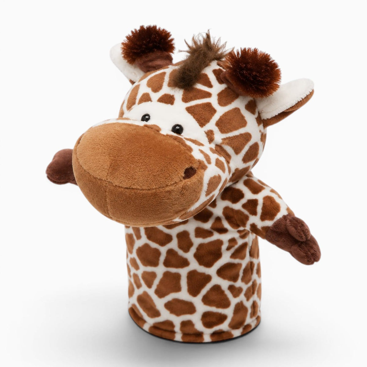 kuscheltierland Braun Giraffe Handpuppe Kuscheltier