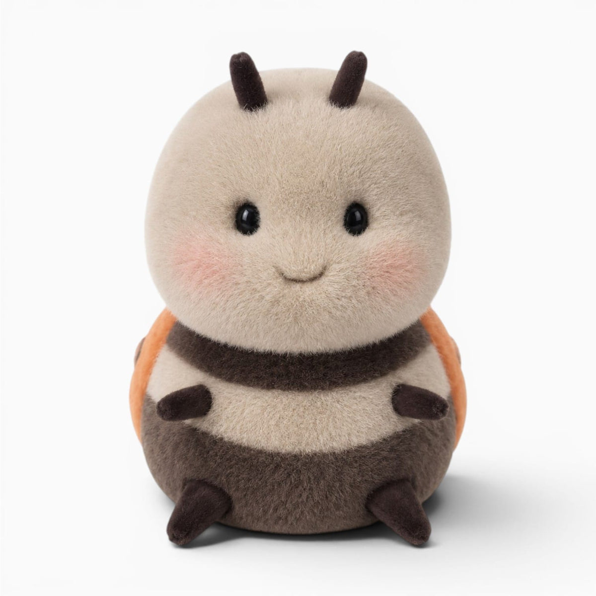 kuscheltierland Braun Kleines Kawaii Marienkäfer-Kuscheltier