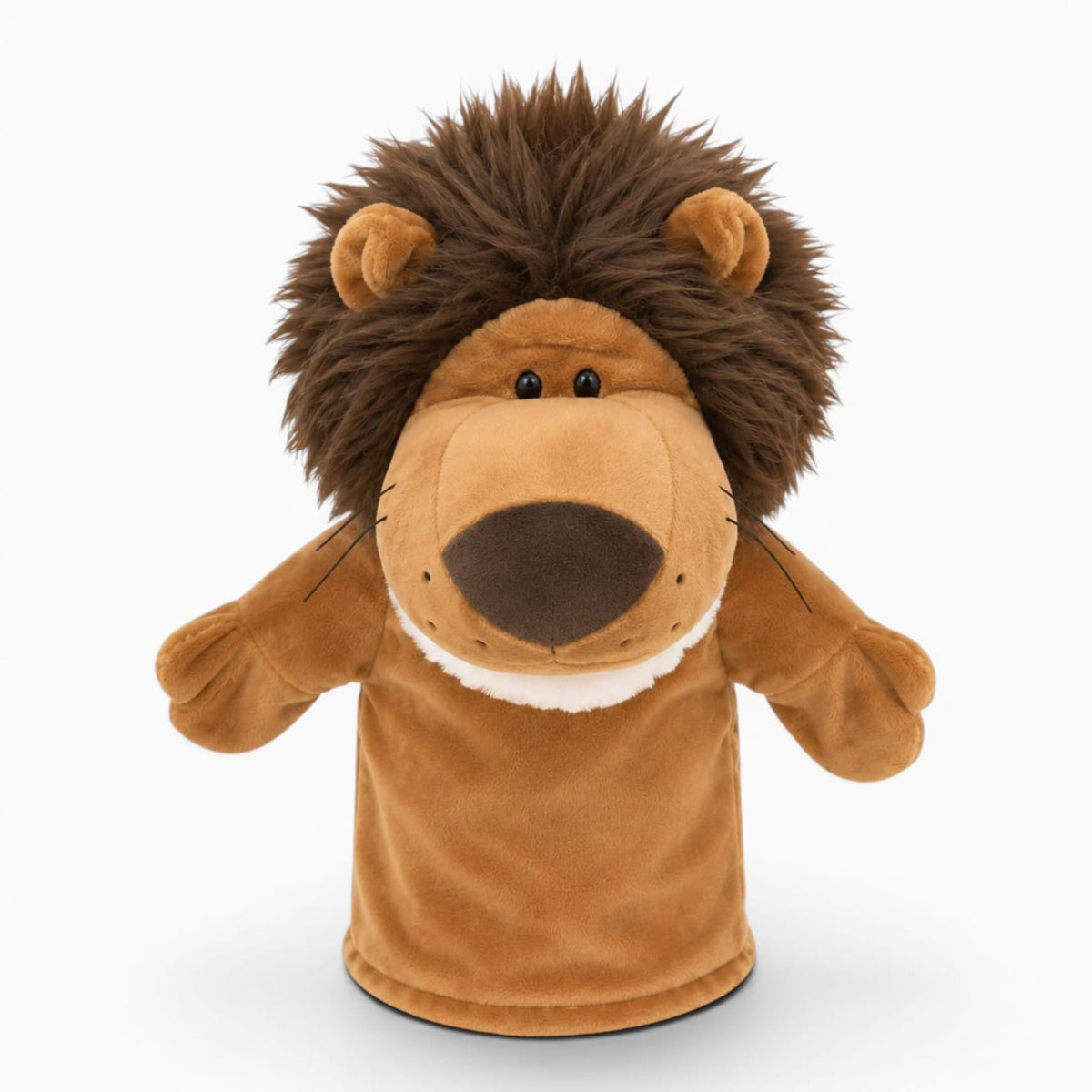 kuscheltierland Braun Löwe Handpuppe Kuscheltier
