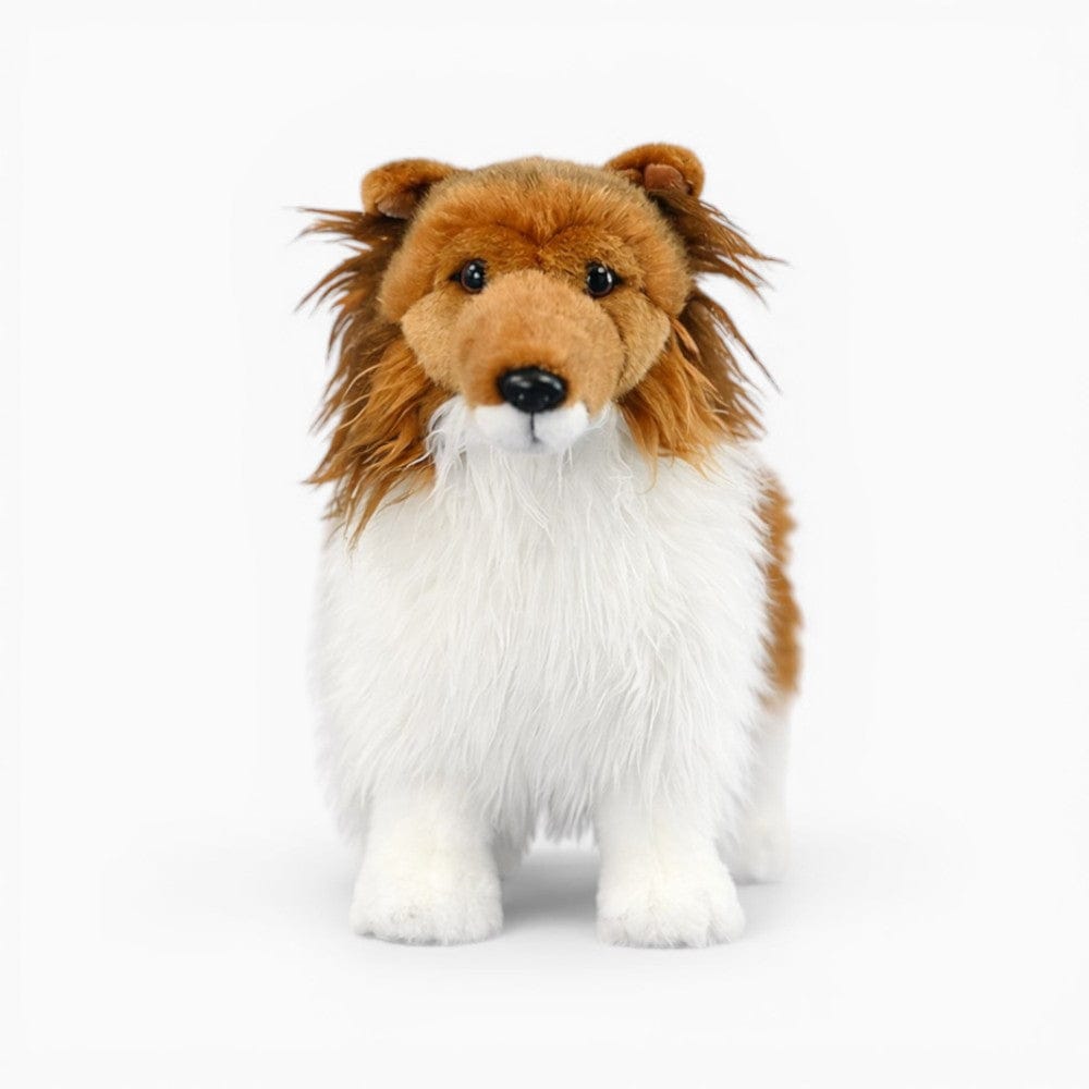 kuscheltierland Braun Sheltie Hund Kuscheltier realistisch