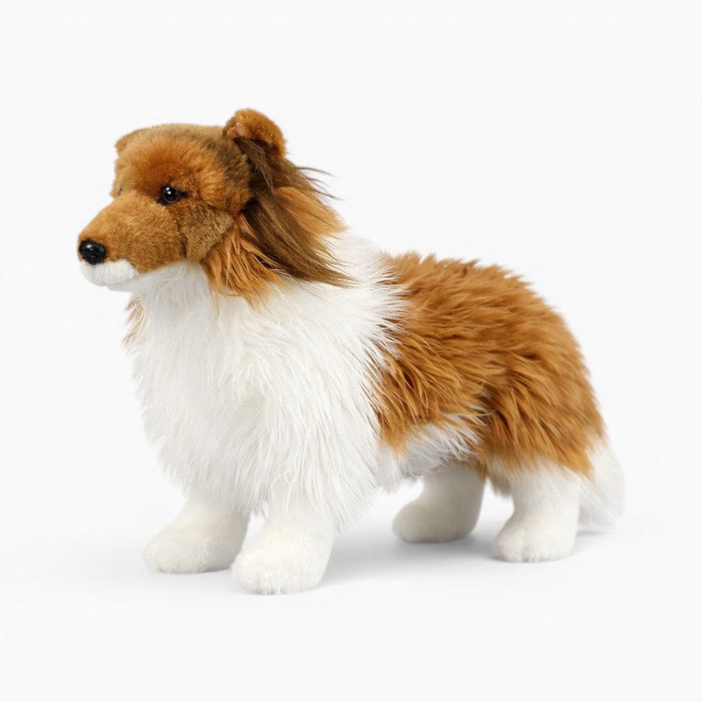 kuscheltierland Braun Sheltie Hund Kuscheltier realistisch