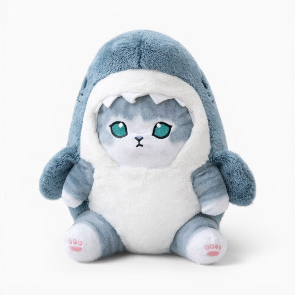 kuscheltierland Buntes Hai-Katzen Kuscheltier Kawaii