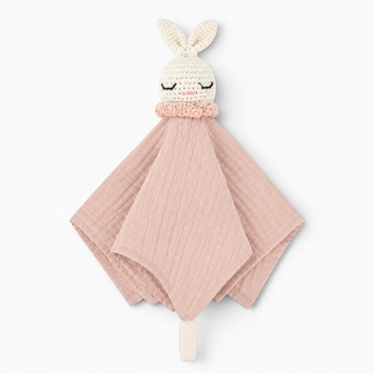 kuscheltierland C4 / China Mainland Baby Infant Animal Soothe Appease Towel Lovely Crochet Rabbit Appease Doll Toy 4XBC