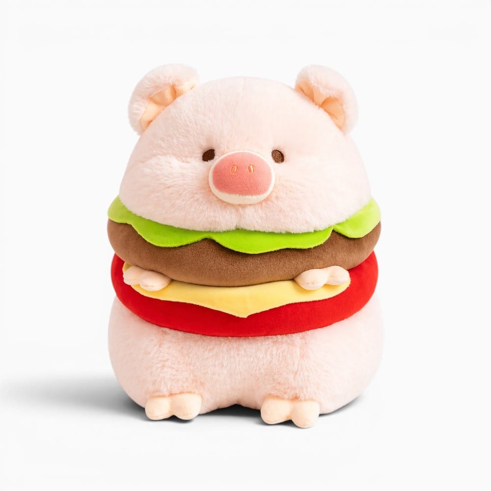 kuscheltierland Creative 20/30cm Simulation Pig Pink Stuffed Animals Plush Cartoon Anime Soft Fluffty Dolls Xmas Birthday Gift Kid Toys Decor