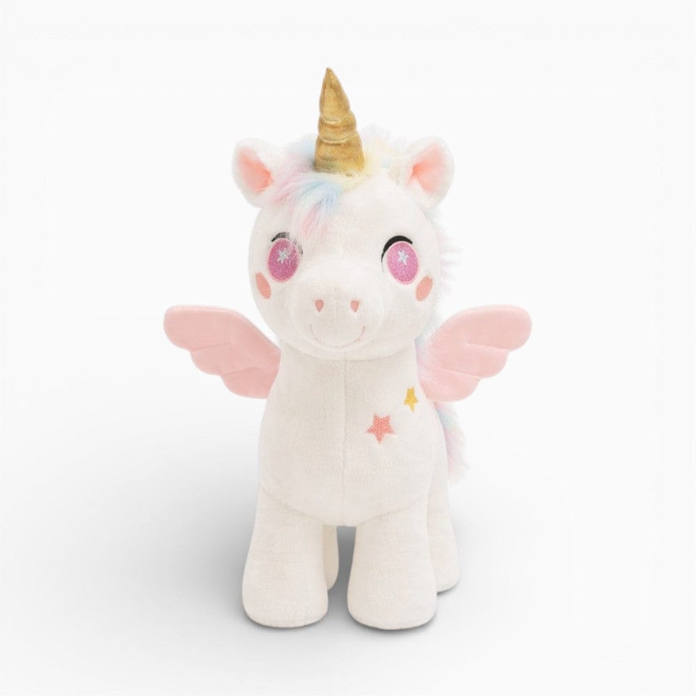kuscheltierland Einhorn Kuscheltier weiß mit Flügeln