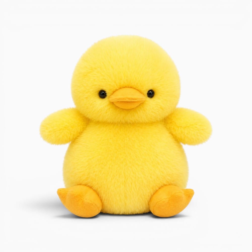 kuscheltierland Fluffy Yellow Duck Plush Toy Kawaii Stuffed Farm Animal White Duck Soft Dolls Cuddle Gifts Easter Day Squishy Plushie Presents