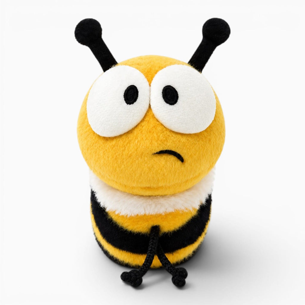 kuscheltierland Gelb / 14.5cm Lustige Bienen Plüschfigur