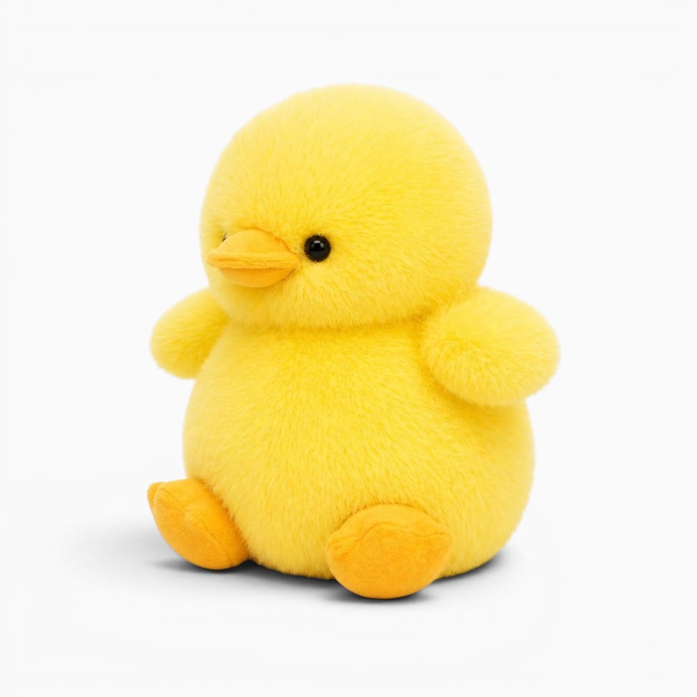 kuscheltierland Gelb / 16cm Fluffy Yellow Duck Plush Toy Kawaii Stuffed Farm Animal White Duck Soft Dolls Cuddle Gifts Easter Day Squishy Plushie Presents