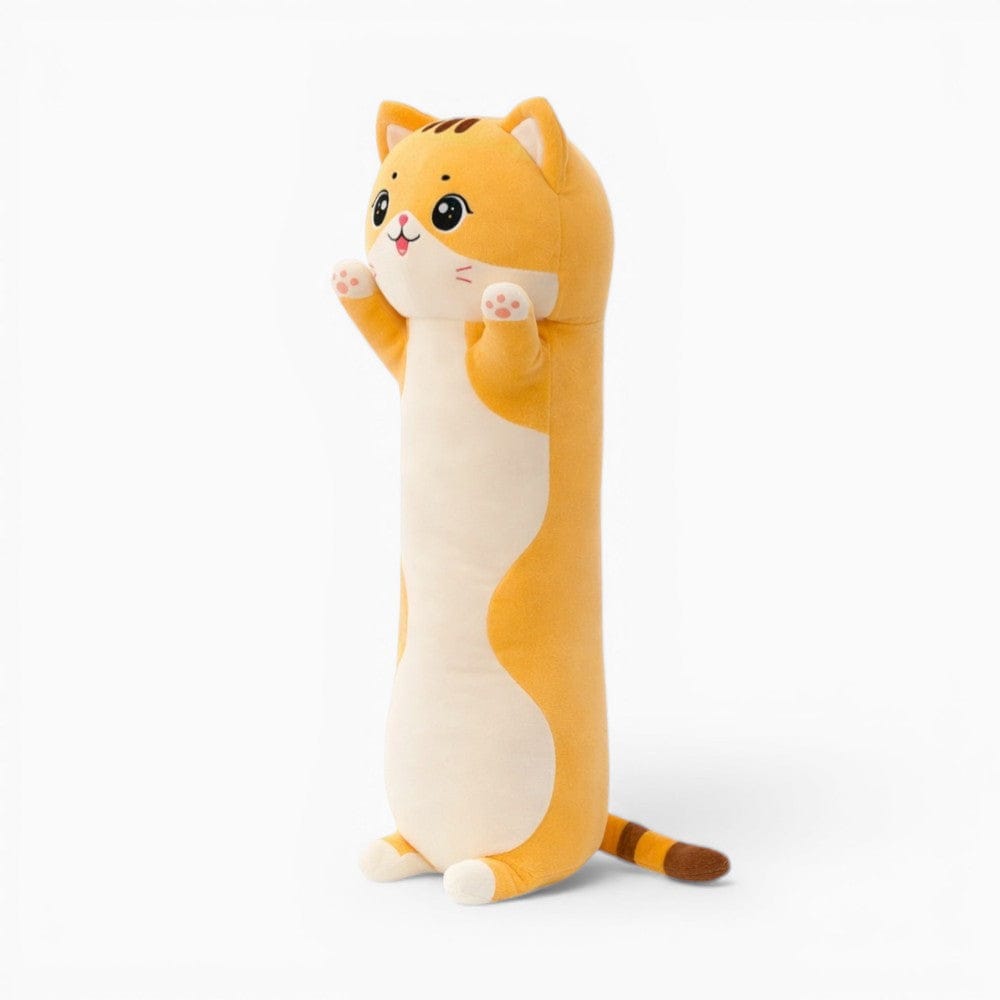 kuscheltierland Gelb / 50cm Gelbes Katze Kuscheltier für Kinder