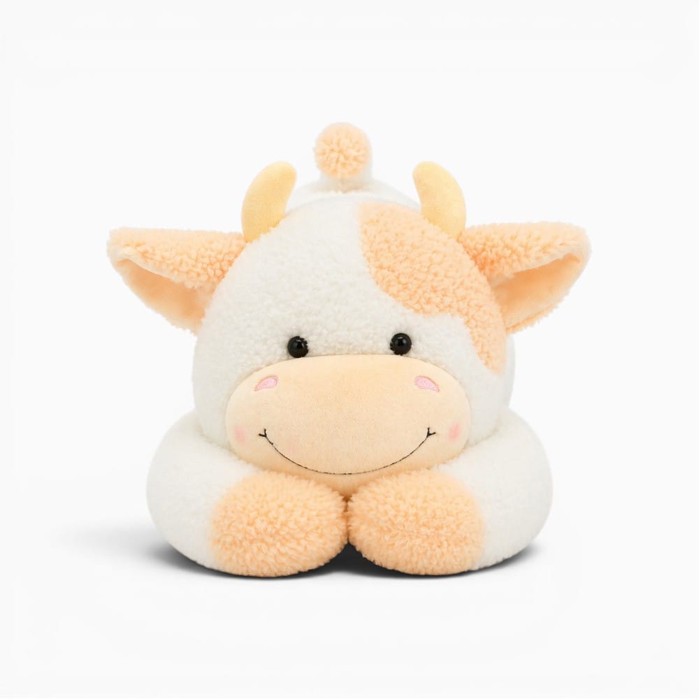 kuscheltierland Gelb / 90cm Hot 1pc 90cm Lovely Milk Cow Plush Toys Cartoon Stuffed Animal Cattle Dolls Sleeping Pillow For Baby Girls Birthday Gifts