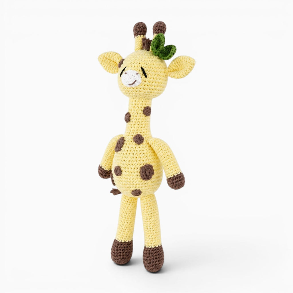 kuscheltierland Gelb Gehäkeltes Giraffen Kuscheltier