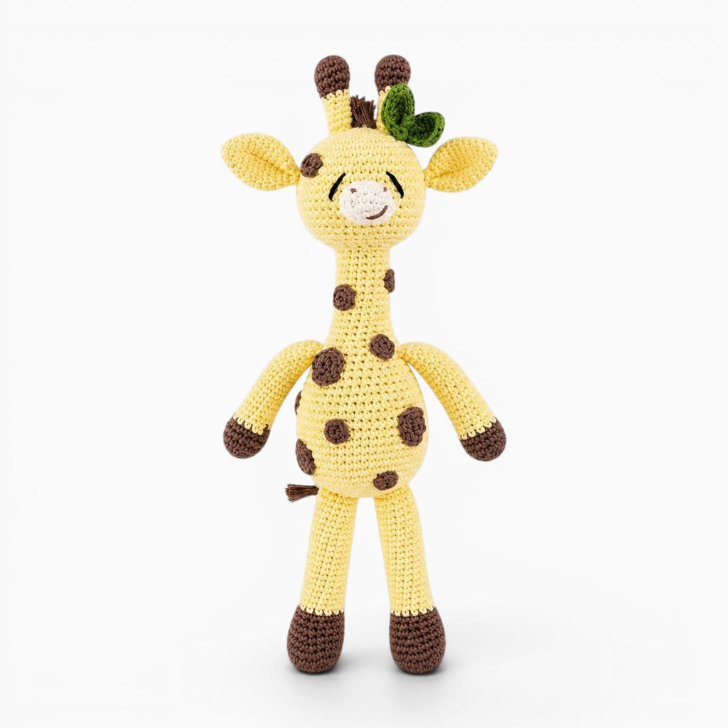 kuscheltierland Gelb Gehäkeltes Giraffen Kuscheltier