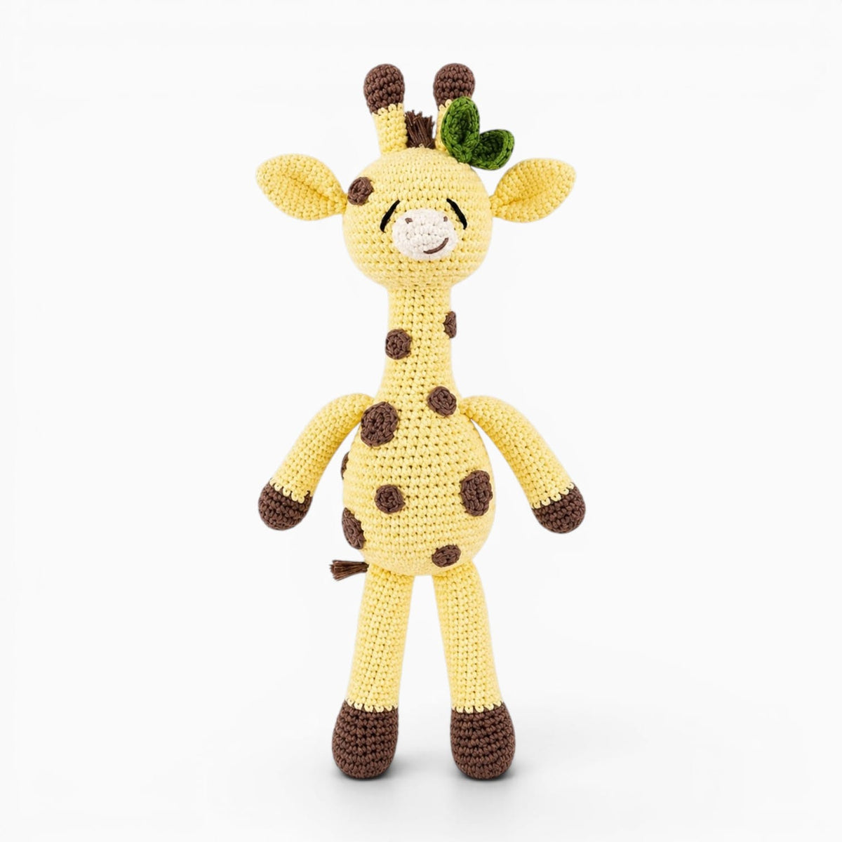 kuscheltierland Gelb Gehäkeltes Giraffen Kuscheltier