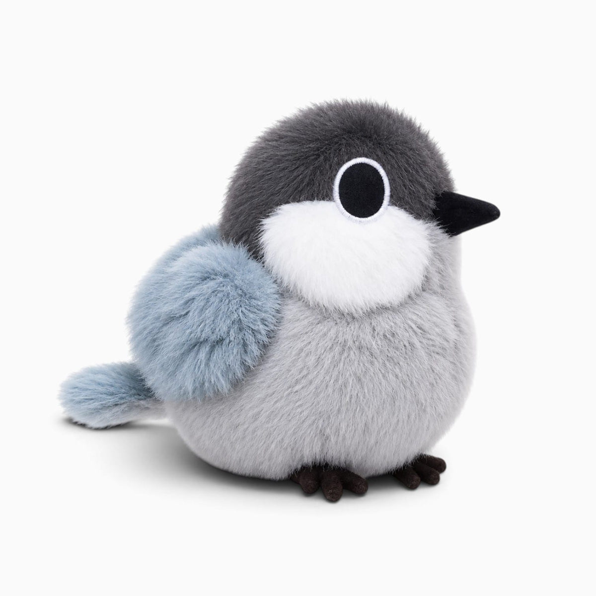 kuscheltierland Grau / 11cm Kleines graues Vogel-Kuscheltier