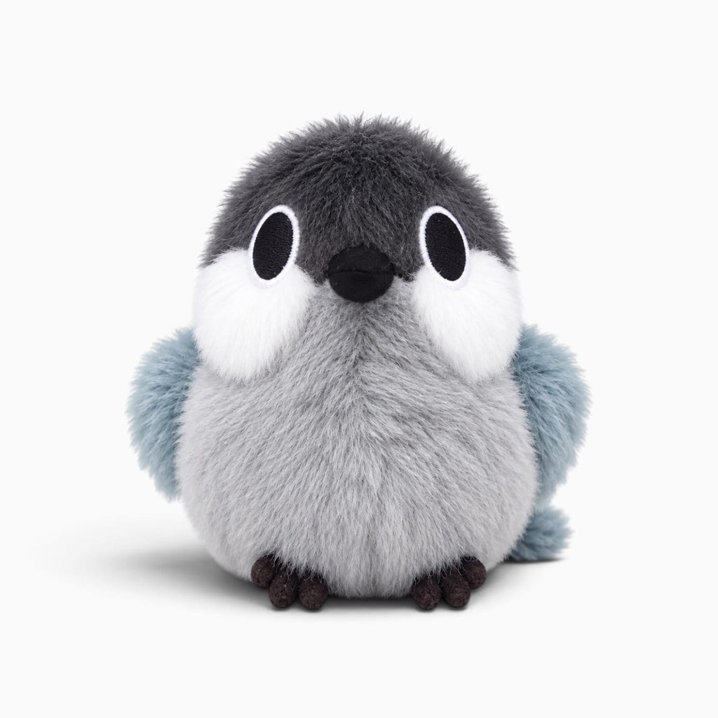 kuscheltierland Grau / 11cm Kleines graues Vogel-Kuscheltier