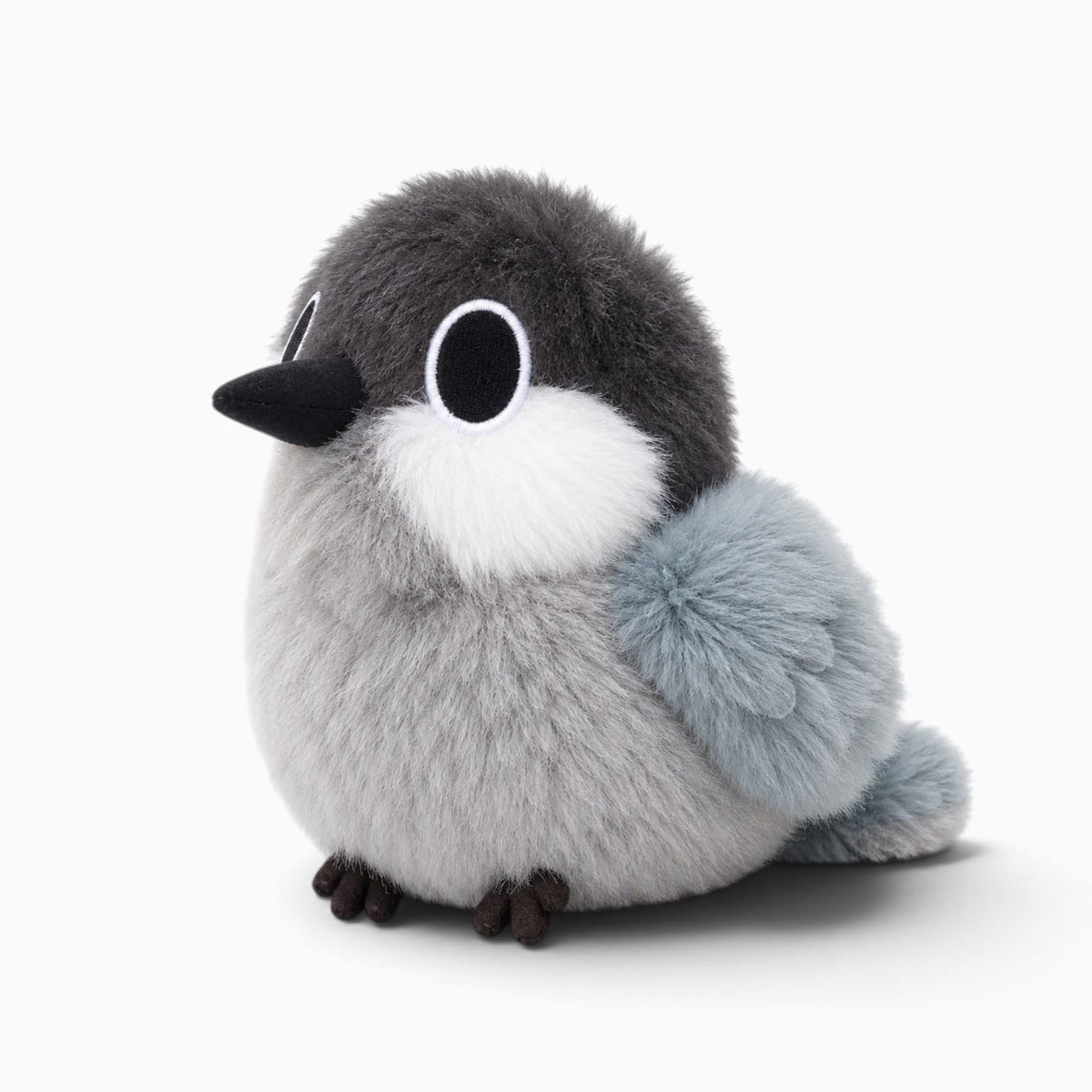 kuscheltierland Grau / 11cm Kleines graues Vogel-Kuscheltier