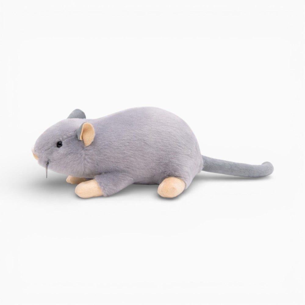 kuscheltierland Grau / 17cm Realistisches graues Maus Kuscheltier