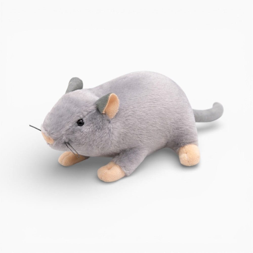 kuscheltierland Grau / 17cm Realistisches graues Maus Kuscheltier