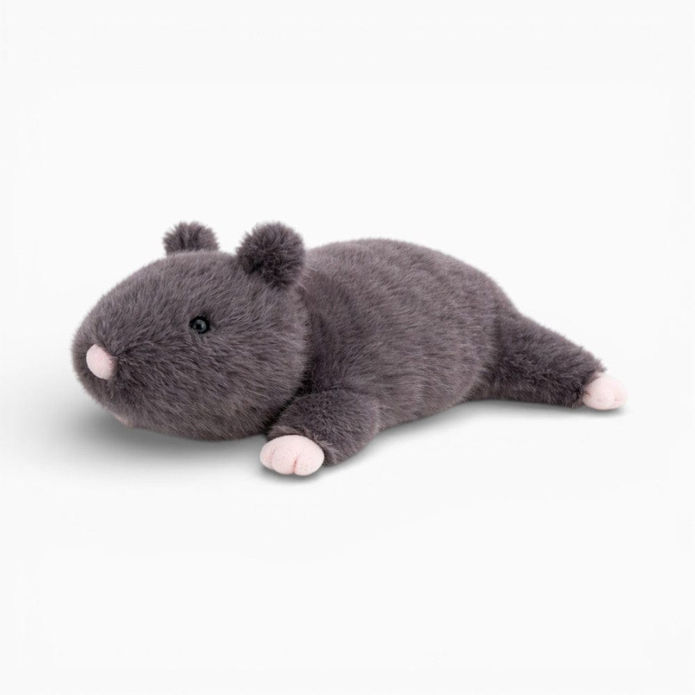 kuscheltierland Grau / 35cm Lustige schwarze Maus Kuscheltier