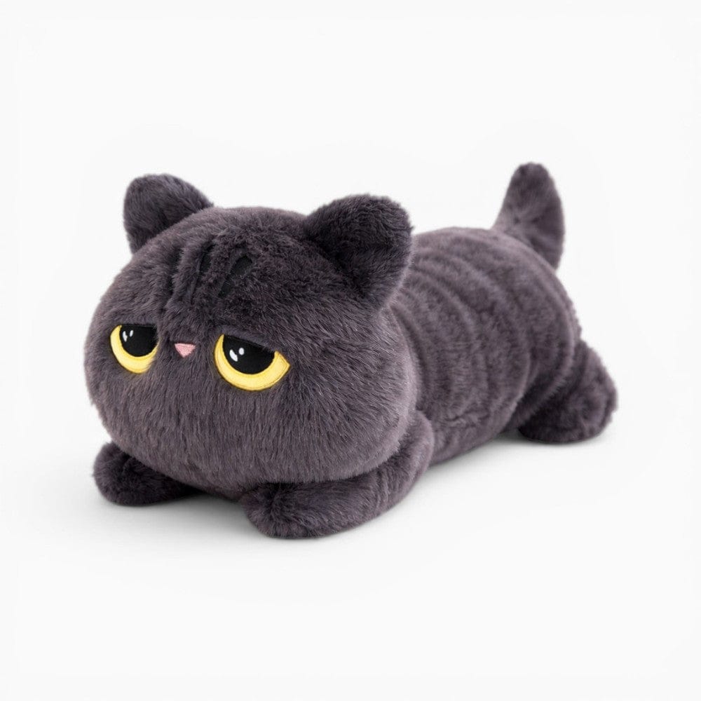 kuscheltierland Grau / 50cm Schwarzes Katzen Kawaii Kuscheltier