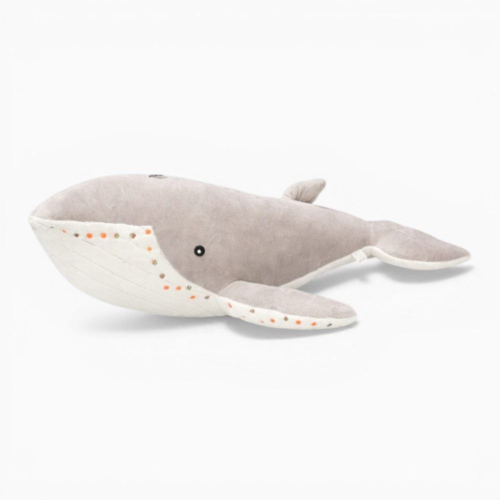kuscheltierland Grau / 55cm Riesiges Blauwal Kuscheltier weich