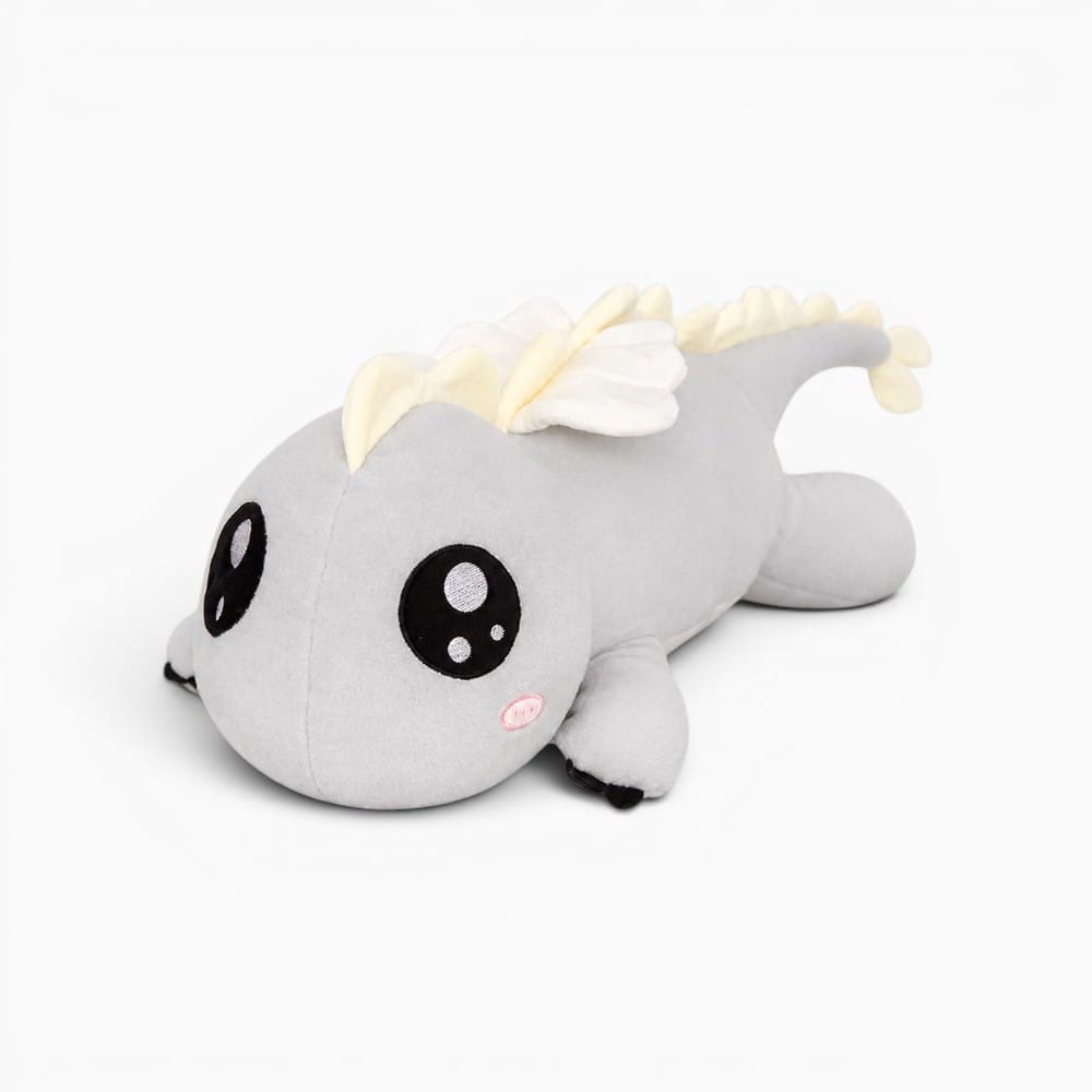 kuscheltierland Grau / 90cm Huggable Big Long Cute Dinosaur Plush Toy Soft Cartoon Animal Angel Stuffed Doll Boyfriend Pillow Kids Girl Birthday Gift Decor