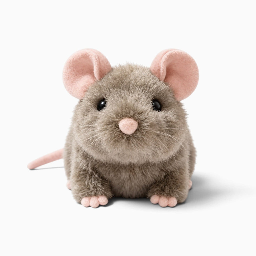 kuscheltierland Grau / 9cm Kleine Maus-Kuscheltier