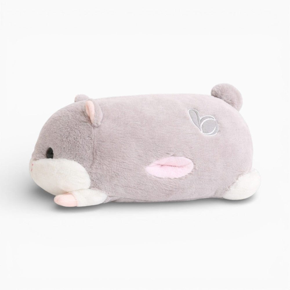 kuscheltierland Grau Hamster Kuscheltier Handwärmer großes Plüschtier