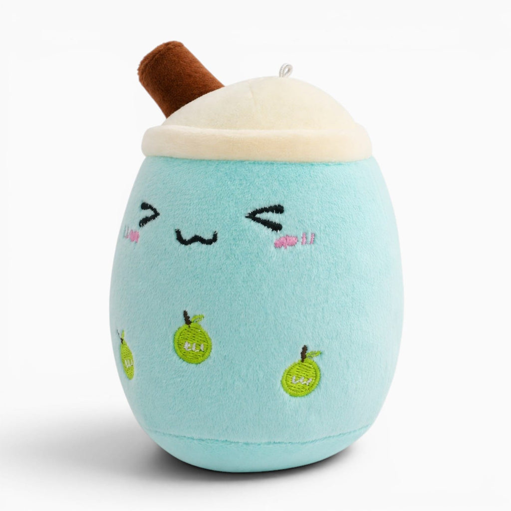 kuscheltierland Green 12cm Simulation Milk Tea Cup Bubble Tea Plush Toy Pillow Small Stuffed Animals Pearl Milk Tea Cute Funny Doll Creative Decoration Toy