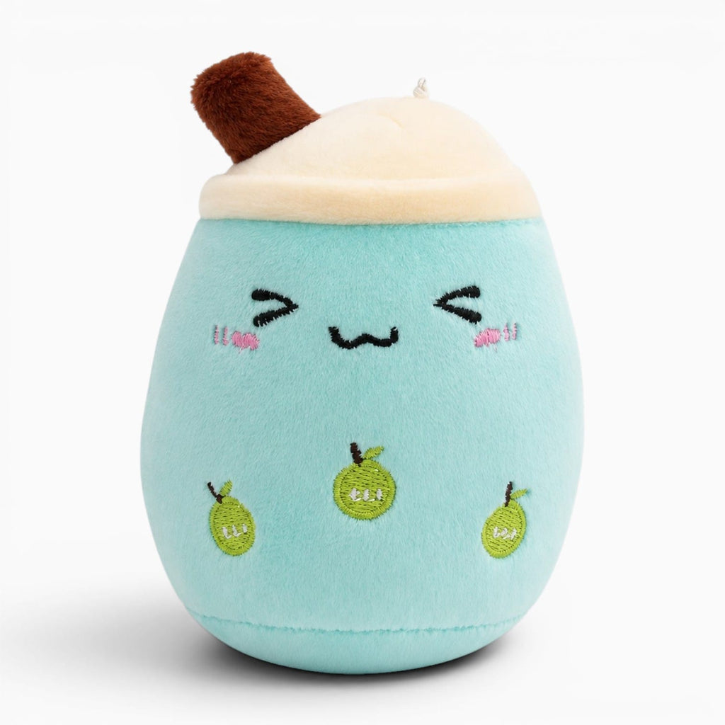 kuscheltierland Green 12cm Simulation Milk Tea Cup Bubble Tea Plush Toy Pillow Small Stuffed Animals Pearl Milk Tea Cute Funny Doll Creative Decoration Toy