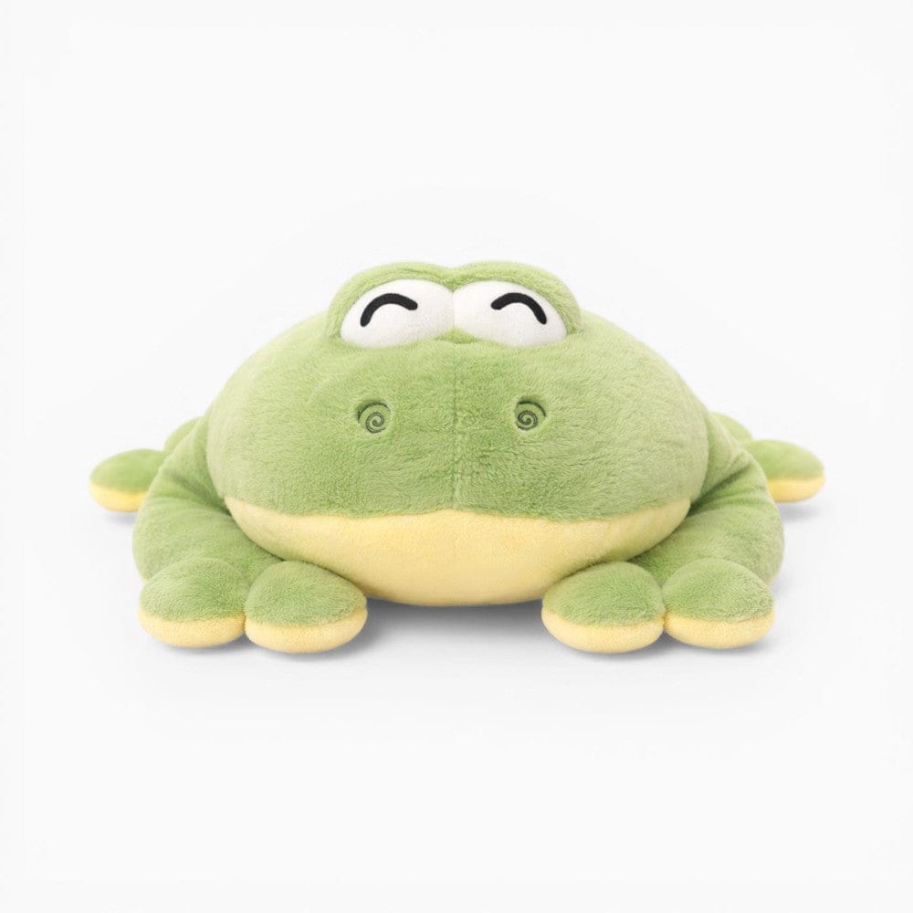 kuscheltierland Großer grüner Frosch Kuscheltier als Liegekissen
