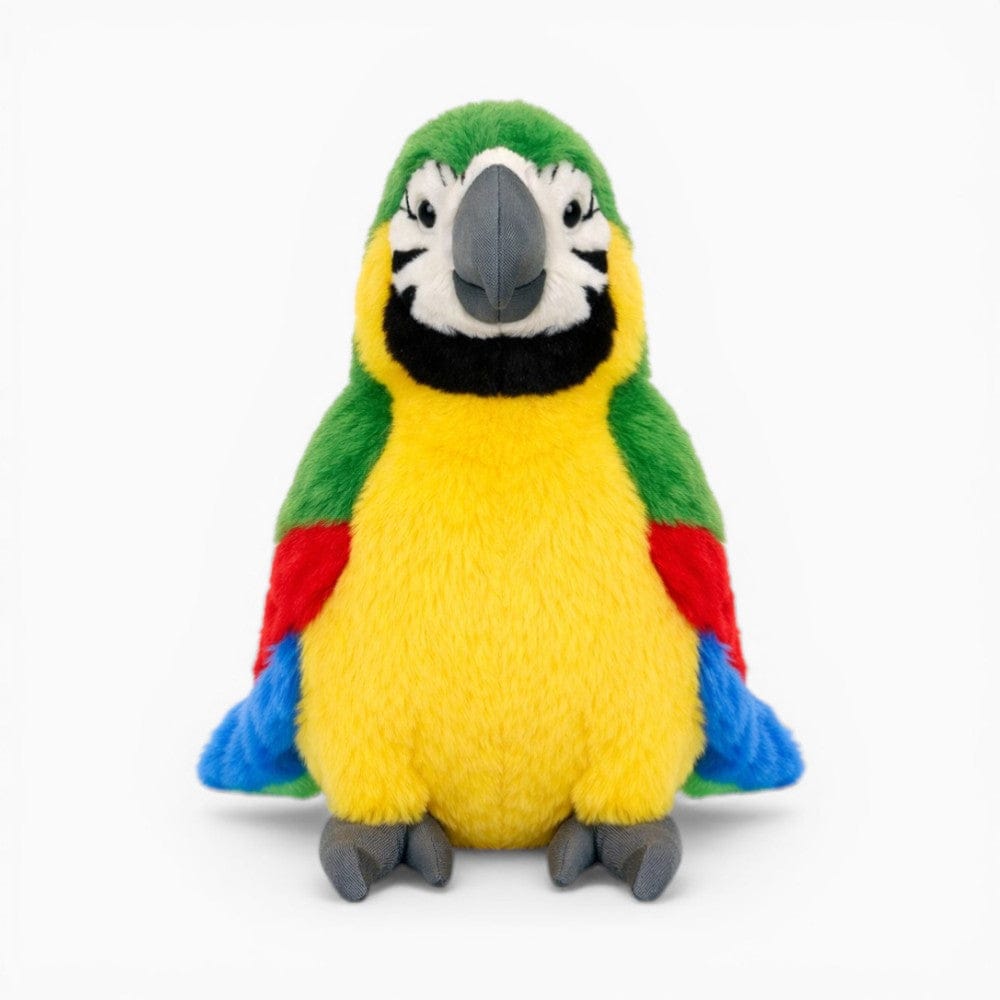 kuscheltierland Grün / 24cm Grüner Ara Papagei Kuscheltier