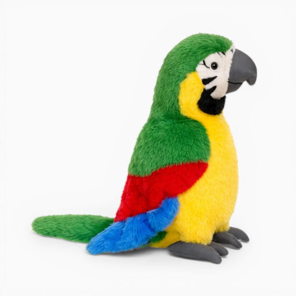 kuscheltierland Grün / 24cm Grüner Ara Papagei Kuscheltier