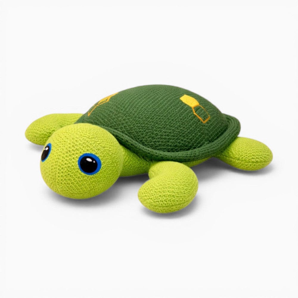 kuscheltierland Grün / 25cm Häkel-Schildkröte Kuscheltier grün handgemacht