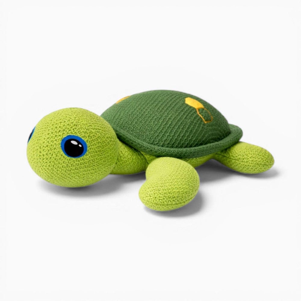 kuscheltierland Grün / 25cm Häkel-Schildkröte Kuscheltier grün handgemacht