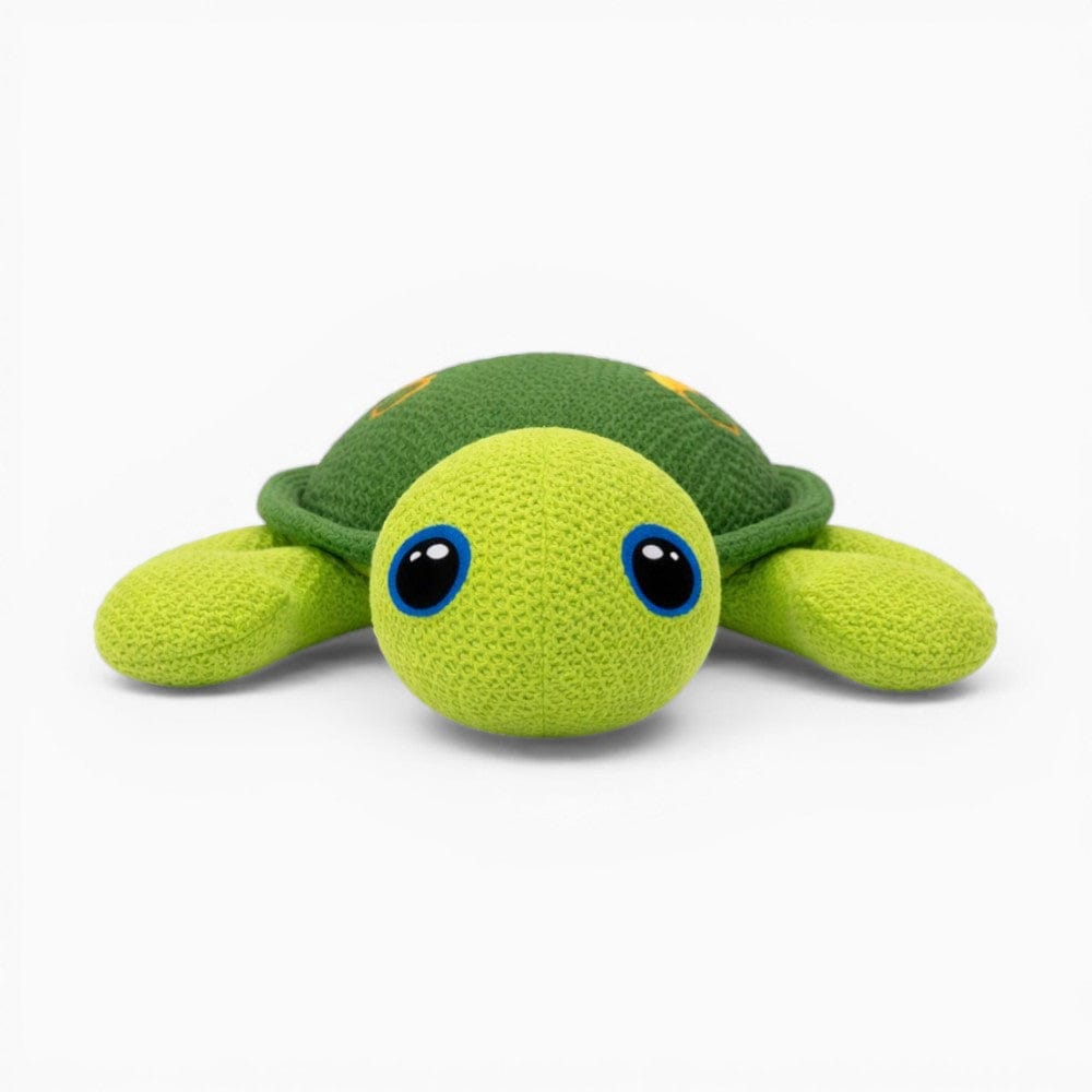 kuscheltierland Grün / 25cm Häkel-Schildkröte Kuscheltier grün handgemacht