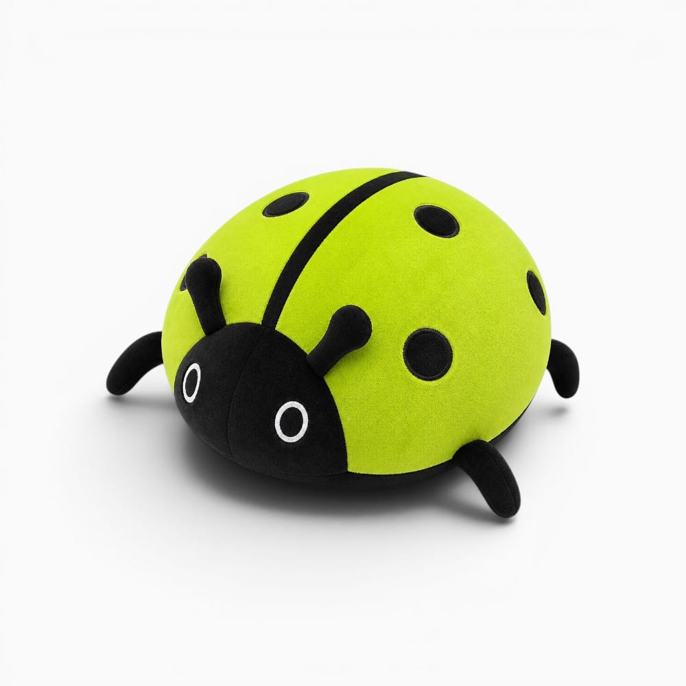 kuscheltierland Grün / 35cm 35-70cm Cute Colorful Ladybug Plush Toy Soft Ladybird Insect Doll Pillow Cushion Girl Birthday Gift
