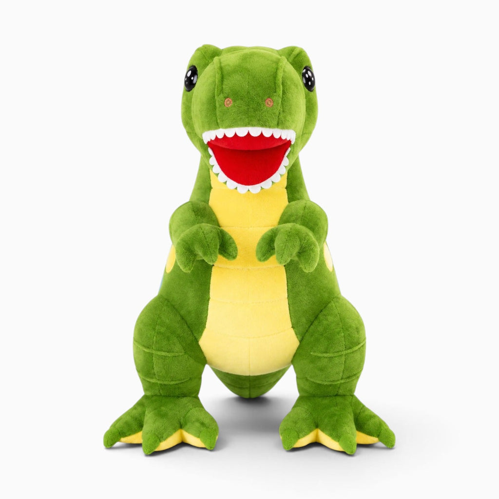 kuscheltierland Grün / 60cm Grüner T-Rex aus Plüsch