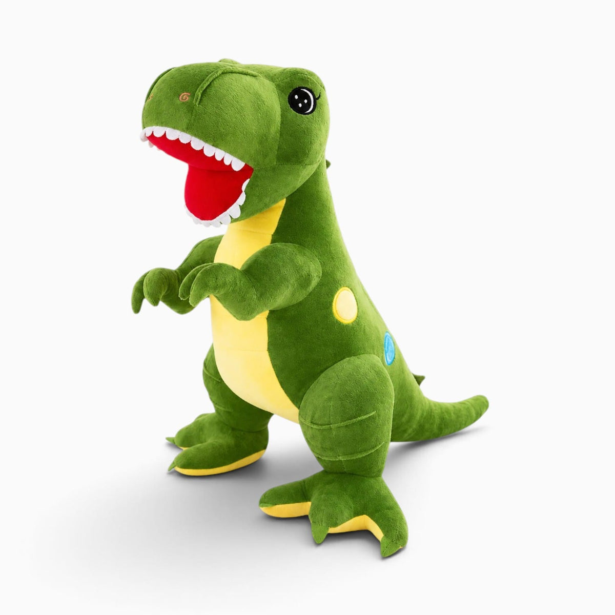 kuscheltierland Grün / 60cm Grüner T-Rex aus Plüsch