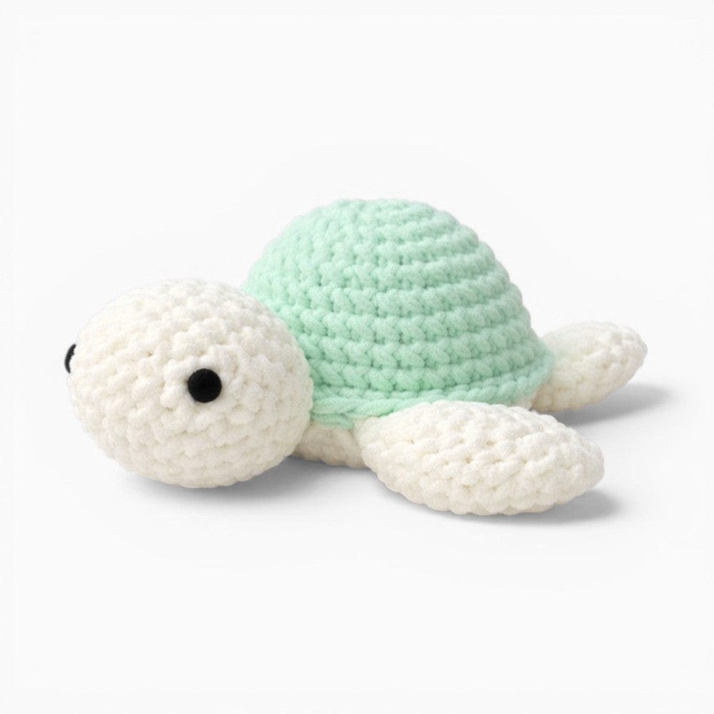 kuscheltierland Grün Häkel-Schildkröte Kuscheltier handgemacht