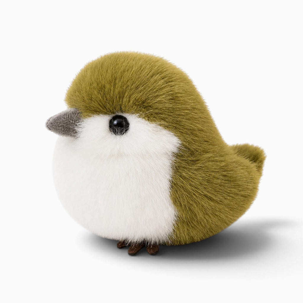 kuscheltierland Khaki / 12cm Kleines khakifarbenes Vogel-Kuscheltier