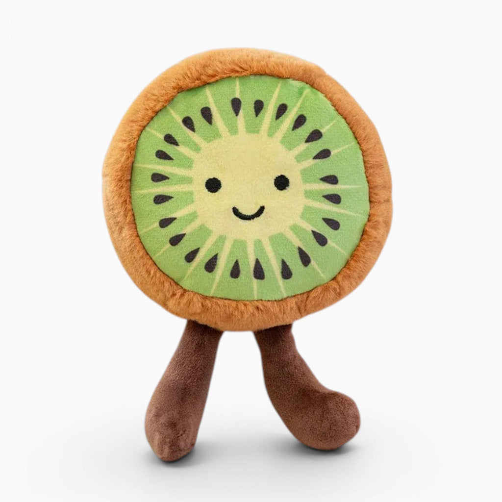 kuscheltierland kiwifruit / 12-19cm Fruit Plush Toy Cute Small Soft Plush Pear Apple Strawberry Orange Avocado Pineapple Durian Doll Holiday Party Birthday Gift
